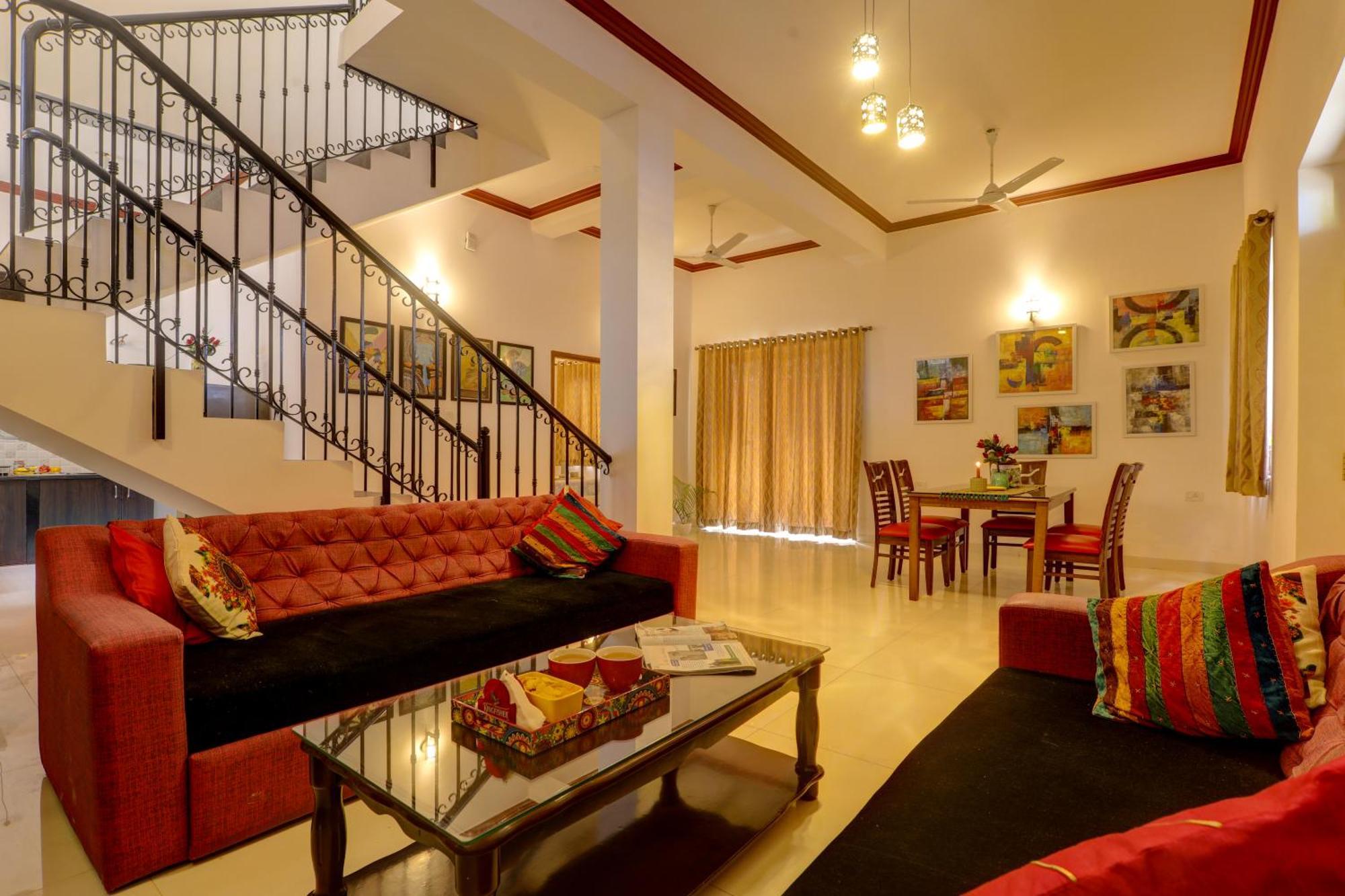 Jaqk Holidays - 9Bhk Villa For Big Groups, Private Pool-Wifi-Cartaker-Parking, North Goa Baga Buitenkant foto