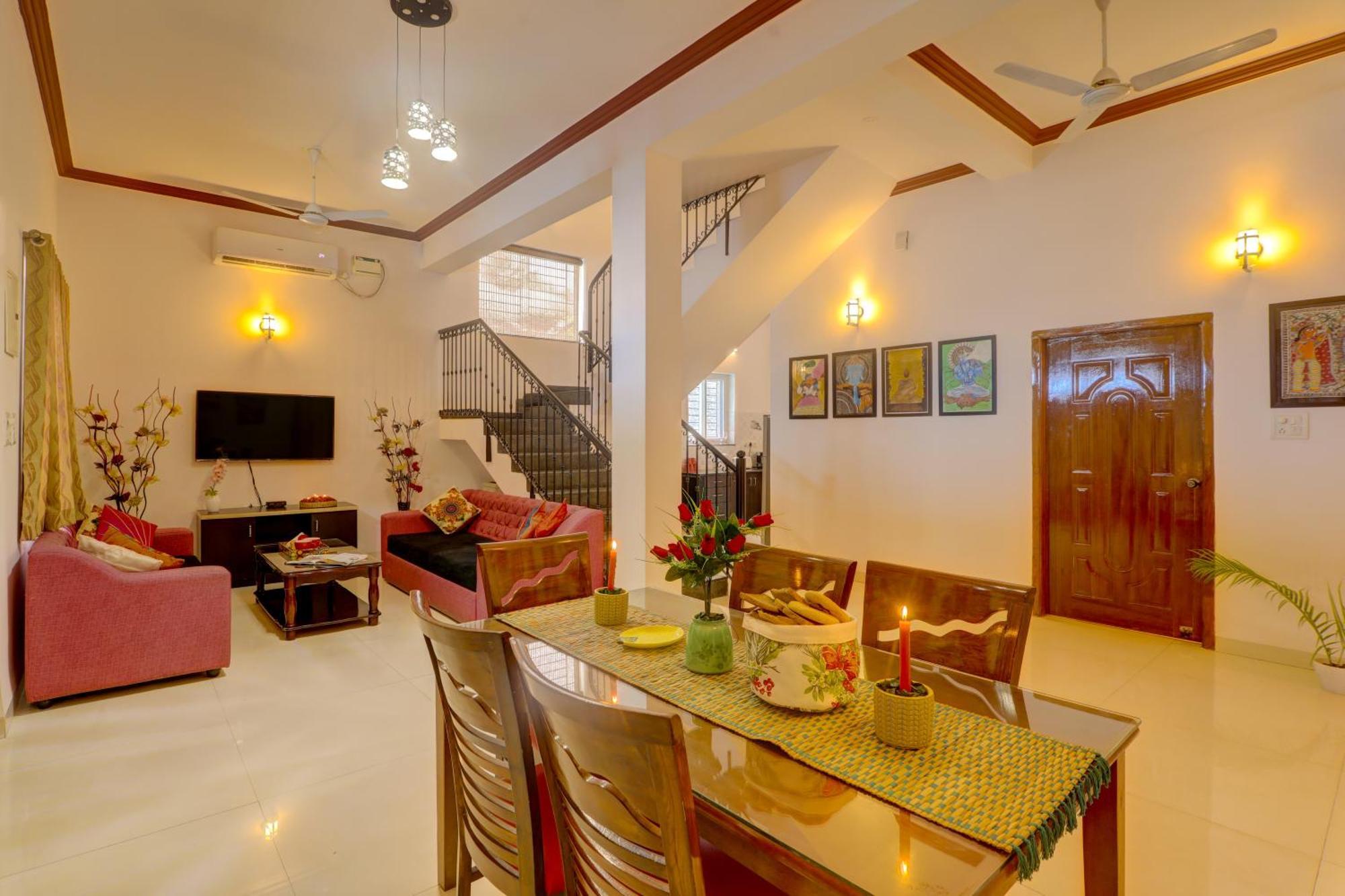 Jaqk Holidays - 9Bhk Villa For Big Groups, Private Pool-Wifi-Cartaker-Parking, North Goa Baga Buitenkant foto