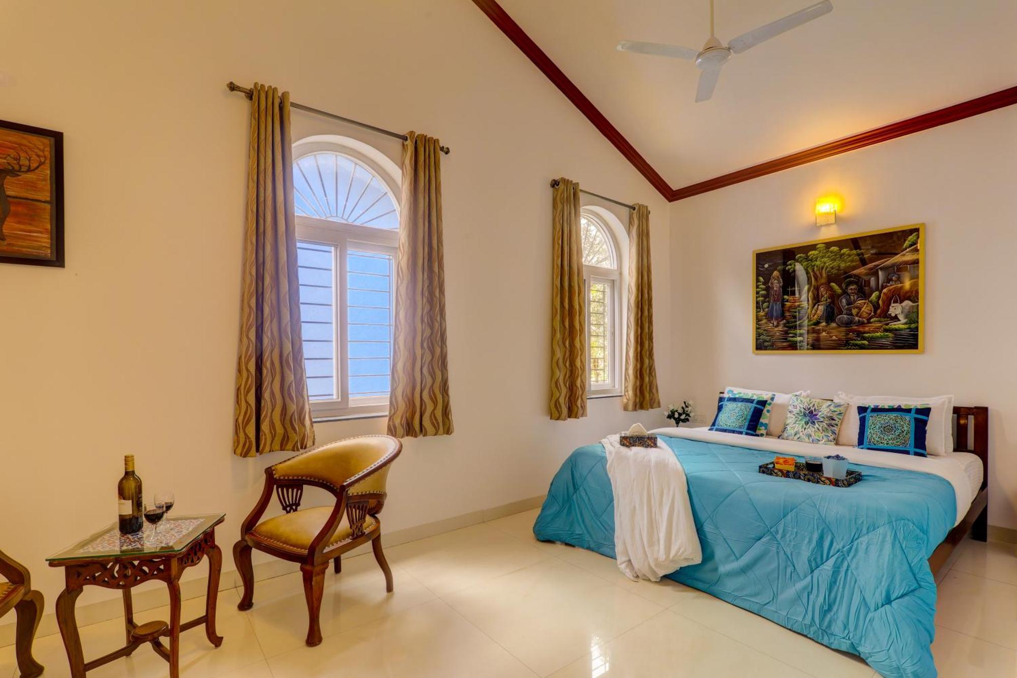 Jaqk Holidays - 9Bhk Villa For Big Groups, Private Pool-Wifi-Cartaker-Parking, North Goa Baga Buitenkant foto