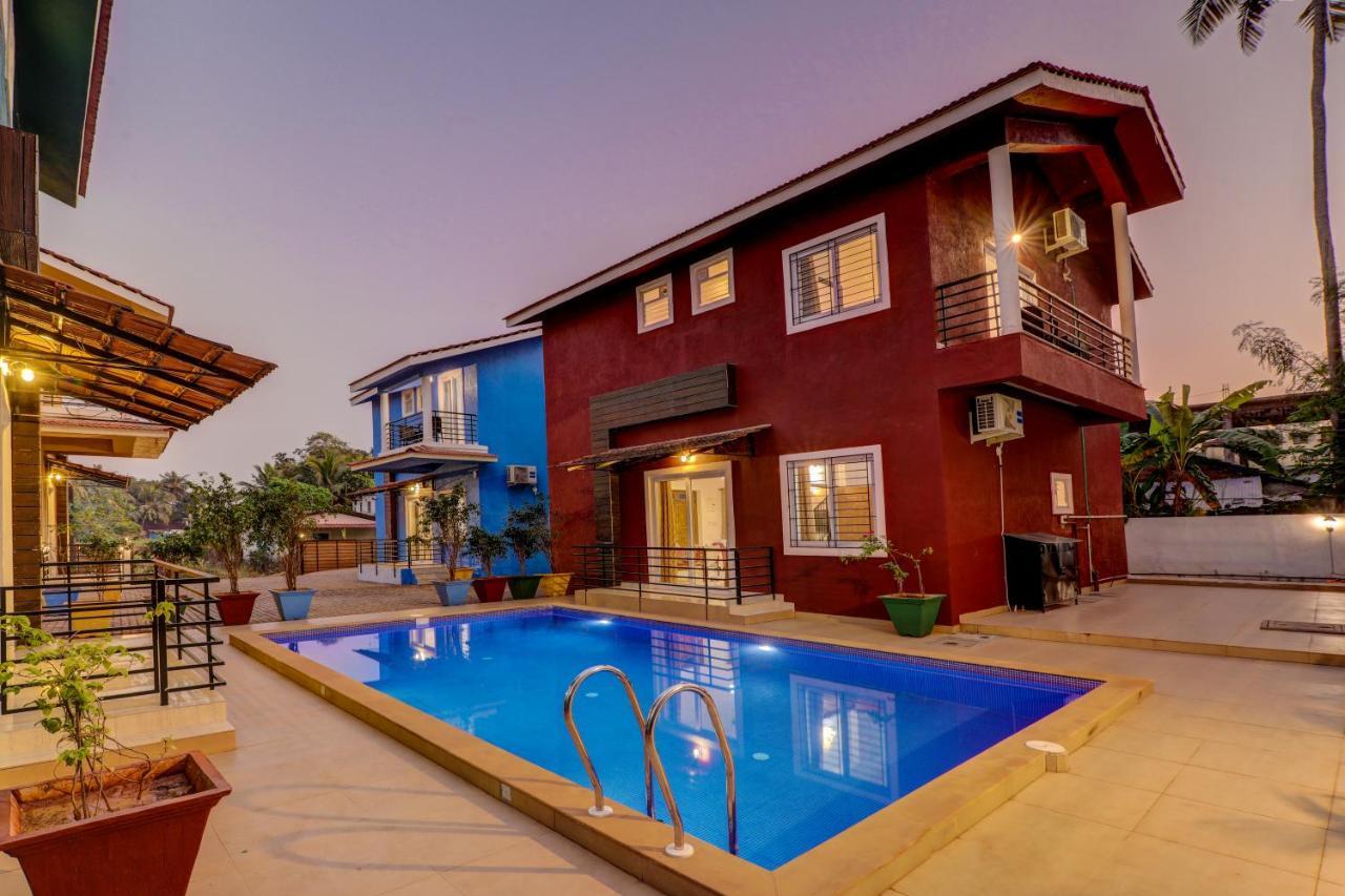 Jaqk Holidays - 9Bhk Villa For Big Groups, Private Pool-Wifi-Cartaker-Parking, North Goa Baga Buitenkant foto
