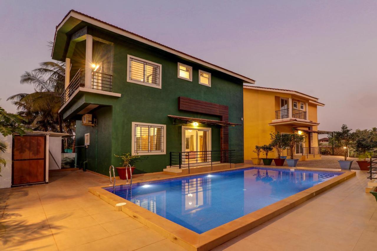 Jaqk Holidays - 9Bhk Villa For Big Groups, Private Pool-Wifi-Cartaker-Parking, North Goa Baga Buitenkant foto
